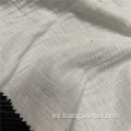 Feel de mano suave 100% de tela de crepe de algodón